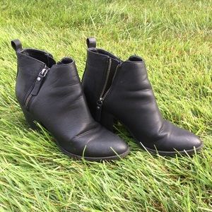 Women’s black booties